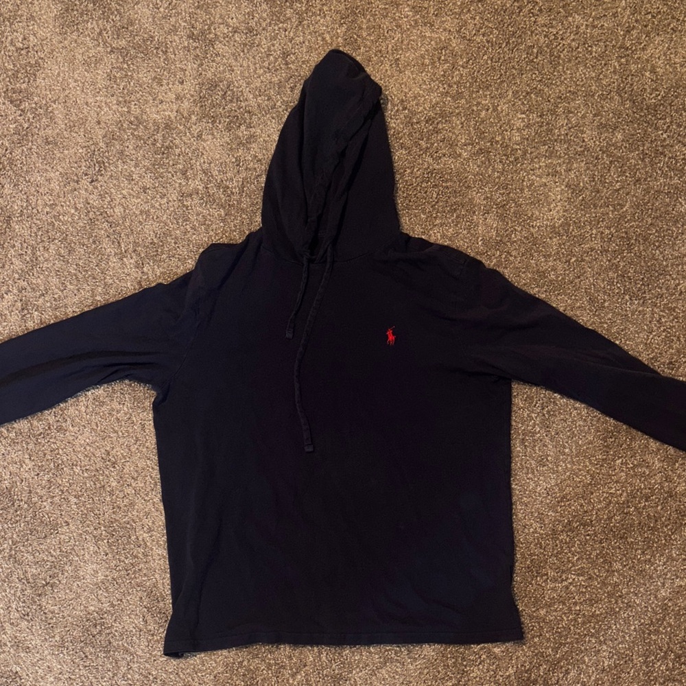 Men's Polo Ralph Lauren Navy Light Hoodie